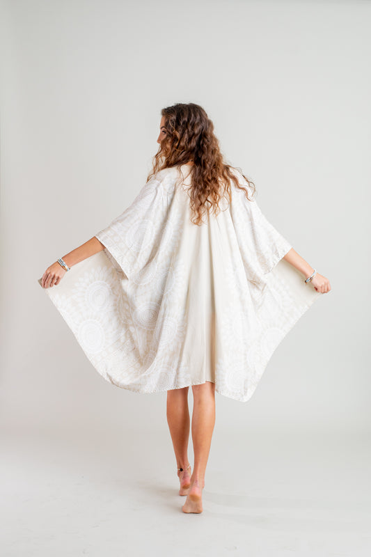 Koh Lipe Mandala Kimono Cover Up